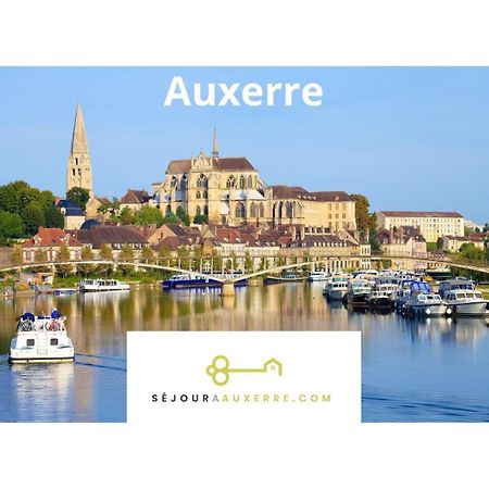 Le Repere Des Sommeliers - Sejour A Auxerre Appartement Buitenkant foto
