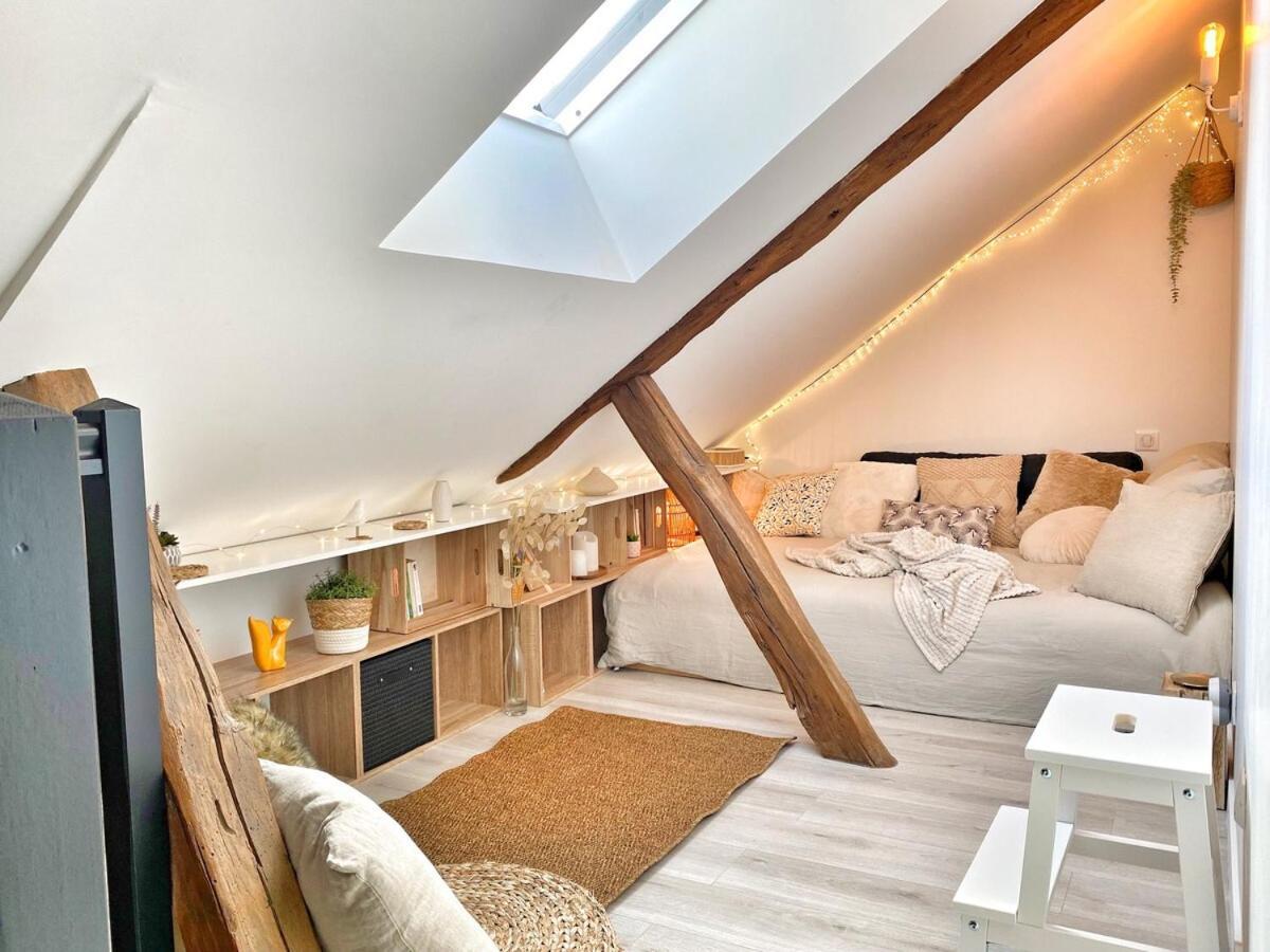 Le Repere Des Sommeliers - Sejour A Auxerre Appartement Buitenkant foto