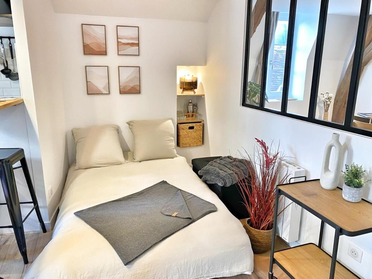 Le Repere Des Sommeliers - Sejour A Auxerre Appartement Buitenkant foto