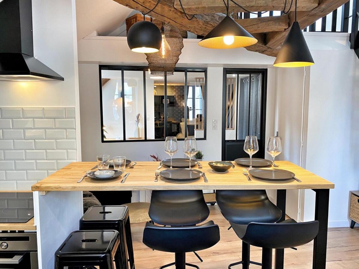 Le Repere Des Sommeliers - Sejour A Auxerre Appartement Buitenkant foto