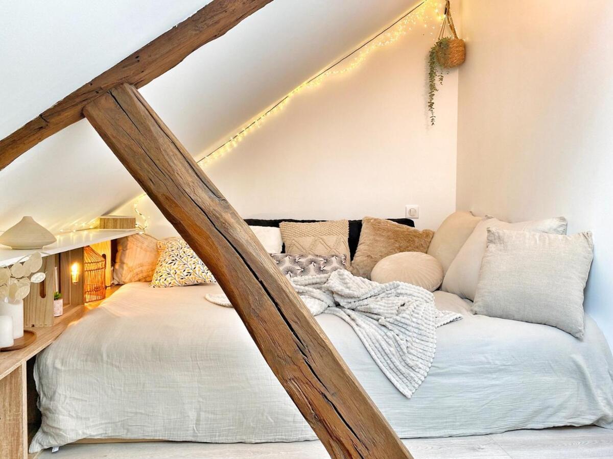 Le Repere Des Sommeliers - Sejour A Auxerre Appartement Buitenkant foto