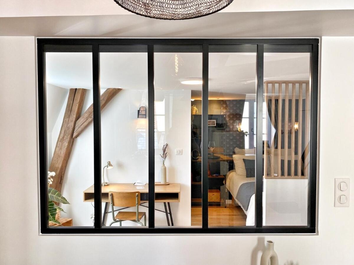 Le Repere Des Sommeliers - Sejour A Auxerre Appartement Buitenkant foto