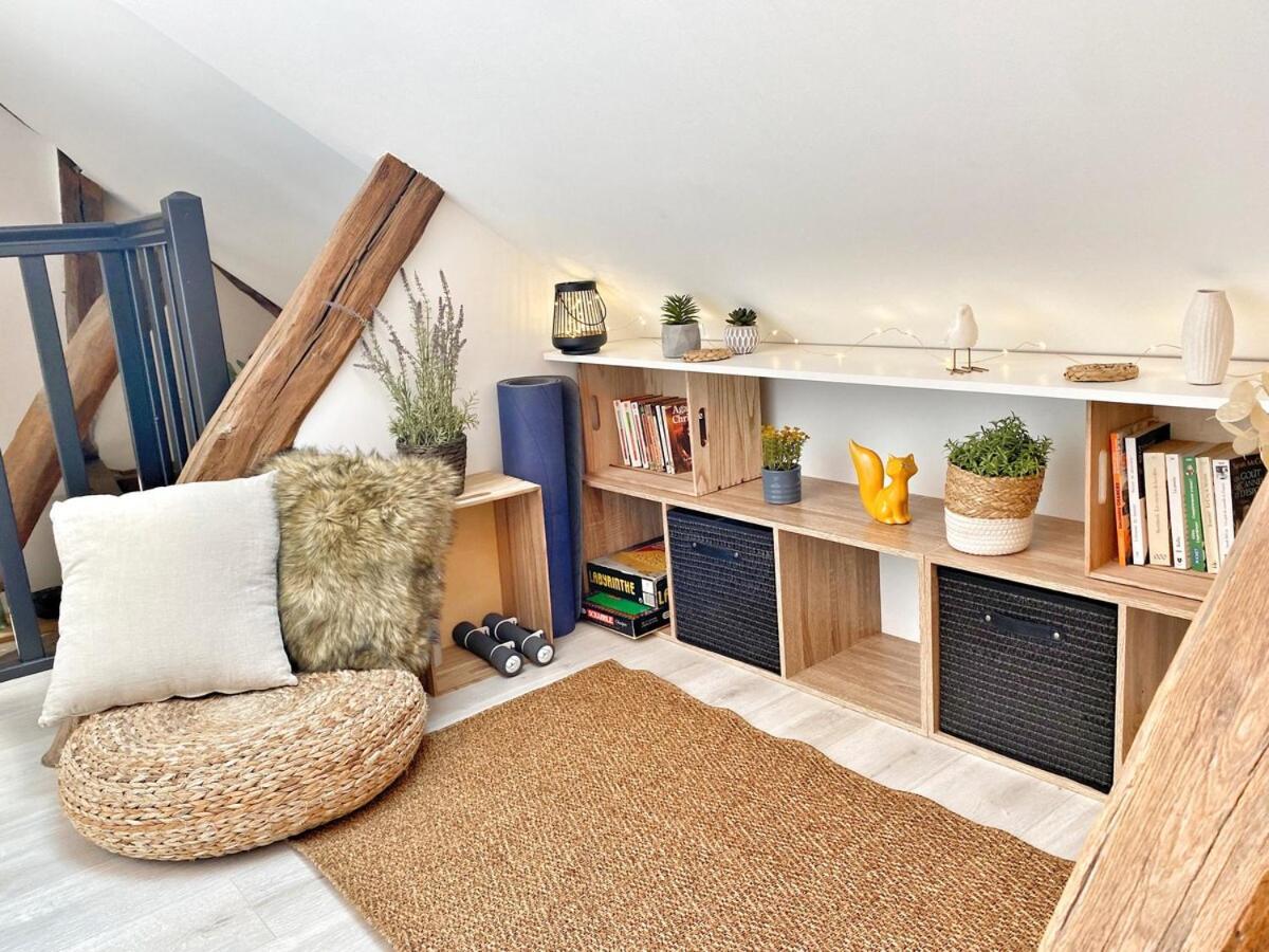 Le Repere Des Sommeliers - Sejour A Auxerre Appartement Buitenkant foto